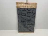 Iron Orchid Designs "Victoria" Ornate Vintage Alphabet Silicone Mould - New IOD Mould – Image 1