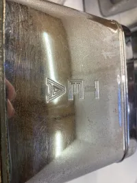 Vintage Lincoln BeautyWare Chrome Stacking Canister Set of 4 - Flour, Sugar, Coffee, Tea – Image 6