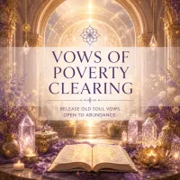 Vow of Poverty Akashic Clearing – Image 1