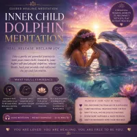 ✨ Inner Child Dolphin Healing Meditation - A Gentle Journey of Healing, Joy & Emotional Freedom – Image 1
