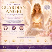 Meet Your Guardian Angel Guided Meditation - Receive Divine Guidance, Comfort & Spiritual Support – Image 1