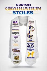 Graduation Stole (Full Sublimation) – Image 1