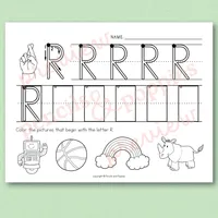 Capital Letter Handwriting Practice Worksheets - Set 1 – Image 8