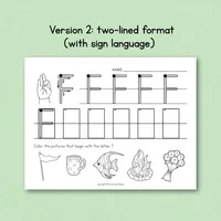 Capital Letter Handwriting Practice Worksheets - Set 1 – Image 4
