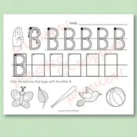 Capital Letter Handwriting Practice Worksheets - Set 1 – Image 10