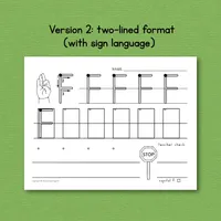 Capital Letter Handwriting Practice Worksheets — Set 2 – Image 4