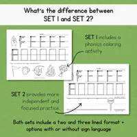 Capital Letter Handwriting Practice Worksheets — Set 2 – Image 6
