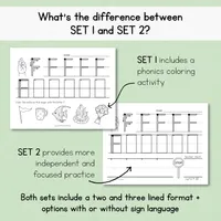 Capital Letter Handwriting Practice Worksheets - Set 1 – Image 6