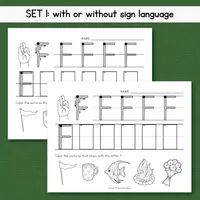 Capital Letter Handwriting Worksheets Bundle – Image 4
