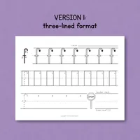 Lowercase Letter Handwriting Practice — Set 2 – Image 2