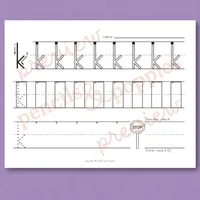 Lowercase Letter Handwriting Practice — Set 2 – Image 6
