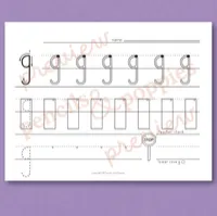 Lowercase Letter Handwriting Practice — Set 2 – Image 8