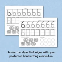 Numbers 1–10 Handwriting and Counting Practice – Image 4