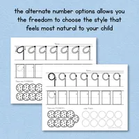 Numbers 1–10 Handwriting and Counting Practice – Image 5