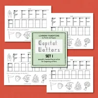 The Essentials Handwriting Bundle - Capitals, Lowercase, and Numbers plus FREE BONUS – Image 5