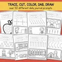 September Fine Motor Journal for Preschoolers – Image 6