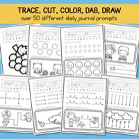 August Fine Motor Journal for Preschoolers – Image 5