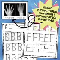 Preschool Capital Letter Handwriting Practice – Image 3