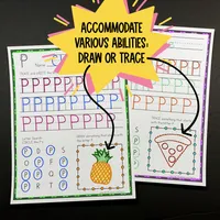 Preschool Capital Letter Handwriting Practice – Image 4