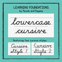 Cursive Lowercase | Beginner Cursive Lowercase Letters – Image 1