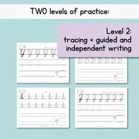 Cursive Capitals | Beginner Cursive Capital Letters – Image 7