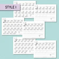 Cursive Capitals | Beginner Cursive Capital Letters – Image 3