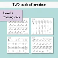 Cursive Capitals | Beginner Cursive Capital Letters – Image 6