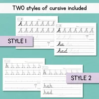 Cursive Lowercase | Beginner Cursive Lowercase Letters – Image 2