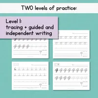 Cursive Lowercase | Beginner Cursive Lowercase Letters – Image 6