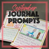 September Journal for Creative Writing + Handwriting – Image 1