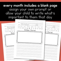 April Creative Writing & Handwriting Journal for Kids – Image 7