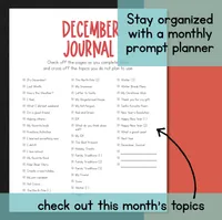 December Creative Writing & Handwriting Journal for Kids – Image 7