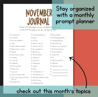 November Creative Writing & Handwriting Journal for Kids – Image 8