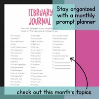 February Creative Writing & Handwriting Journal for Kids – Image 9