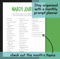 March Creative Writing & Handwriting Journal for Kids – Image 10