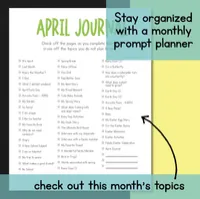 April Creative Writing & Handwriting Journal for Kids – Image 9