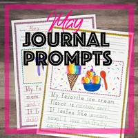 May Creative Writing & Handwriting Journal for Kids – Image 1