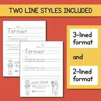 Farm Handwriting Practice — From Letters to Words & Sentences – Image 5