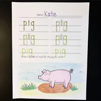 Farm Handwriting Practice — From Letters to Words & Sentences – Image 6