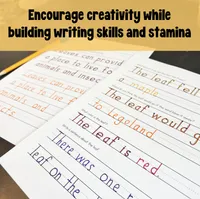 FALL Draw, Write & Imagine — Directed Drawing + Handwriting & Creative Writing Practice – Image 6