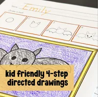 FALL Draw, Write & Imagine — Directed Drawing + Handwriting & Creative Writing Practice – Image 3