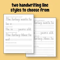 FALL Draw, Write & Imagine — Directed Drawing + Handwriting & Creative Writing Practice – Image 8