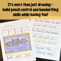 FALL Draw, Write & Imagine — Directed Drawing + Handwriting & Creative Writing Practice – Image 5