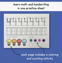 Numbers 11–20 Handwriting and Counting Practice – Image 6