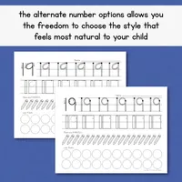 Numbers 11–20 Handwriting and Counting Practice – Image 4