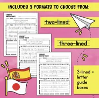 Curious Cultures Trivia Handwriting Practice – Image 4