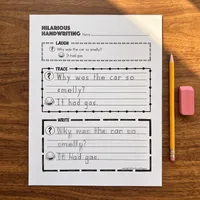 Hilarious Handwriting | Handwriting Practice Sheets – Image 6