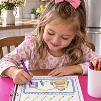 September Fine Motor Journal for Preschoolers – Image 12