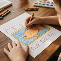 Draw, Write & Imagine — Directed Drawing + Handwriting & Creative Writing Practice – Image 2