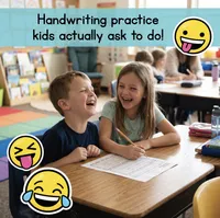 Hilarious Handwriting | Handwriting Practice Sheets – Image 7
